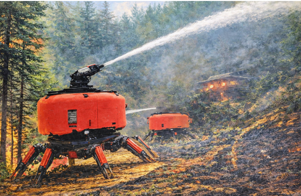 令和の日本列島改造論（その24）　森林火災消火機械の開発を目指せ